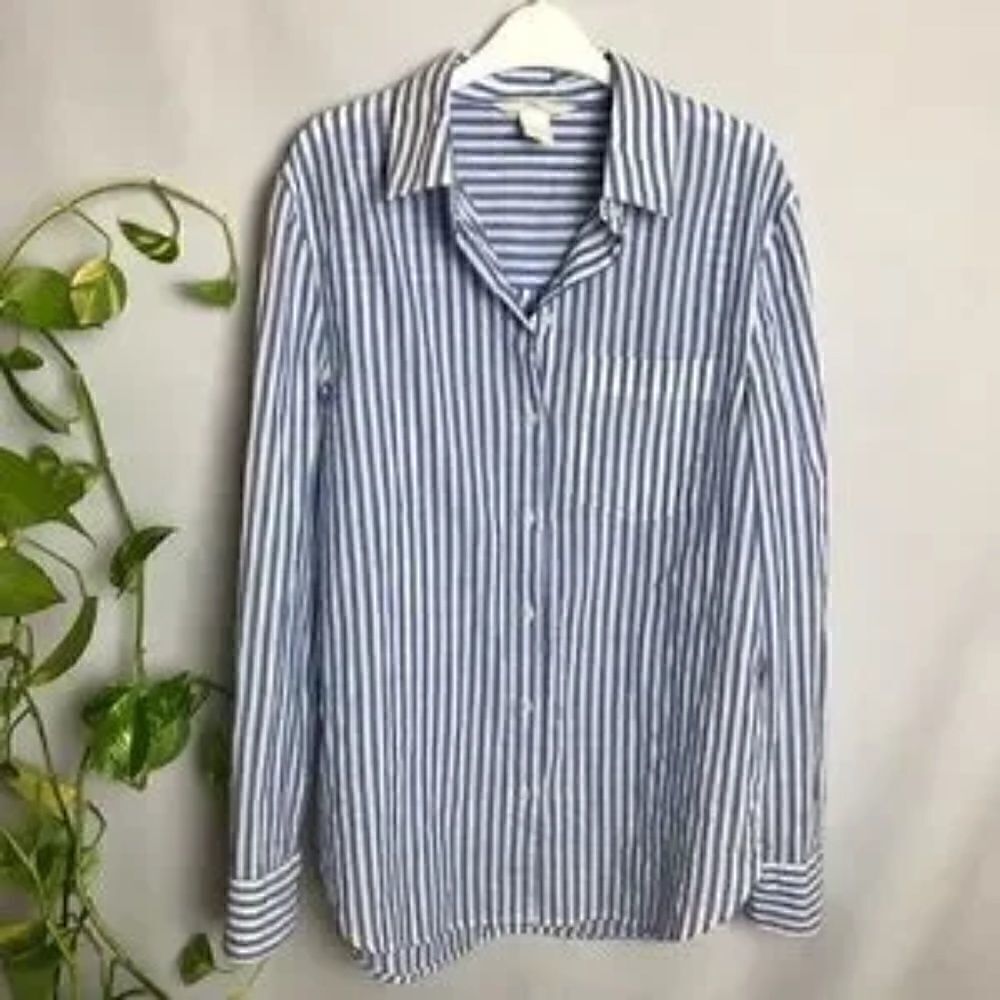 H&M Woven Stripe Top - Picture 5 of 5